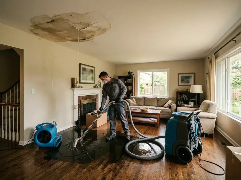 attic-pipe-burst-ceiling-drip-008 — frequently asked questions, Water Damage Restoration & Carpet Care in Commerce, TX